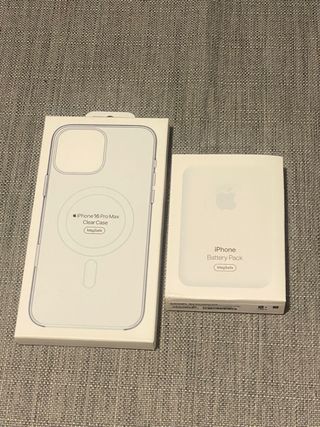 Funda iPhone 16 Pro Max y Batería MagSaf portátil