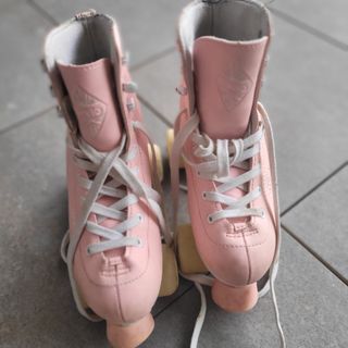 Patines artísticos rosas Oxelo Talla 36