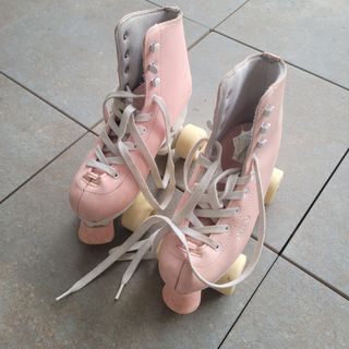 Patines artísticos rosas Oxelo Talla 36