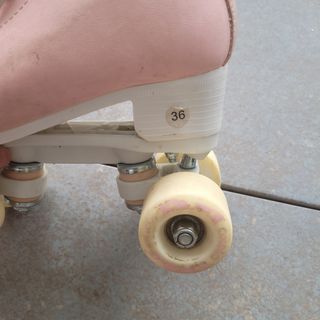 Patines artísticos rosas Oxelo Talla 36