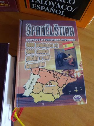 Diccionarios de checo y eslovaco.