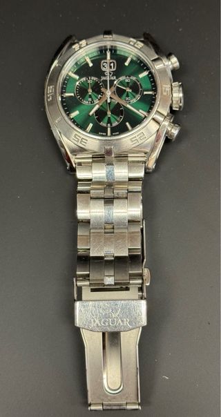 Reloj Jaguar Cronógrafo Verde