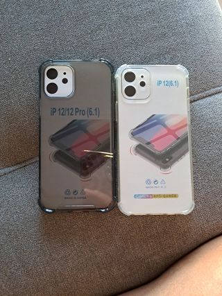 Pack 2 fundas iPhone 12/12 Pro