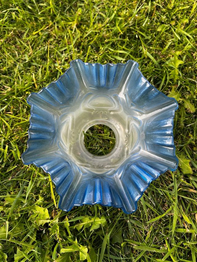 Tulipa cristal antigua azul