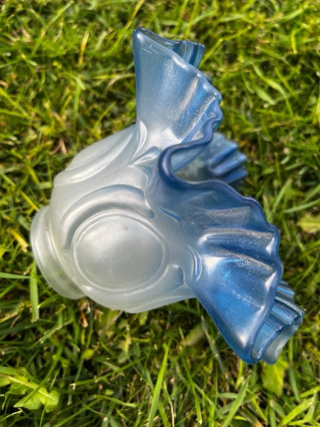 Tulipa cristal antigua azul