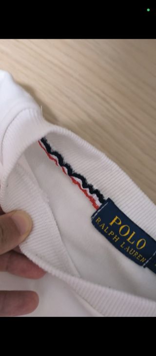 Sudadera Polo Ralph Lauren Blanca