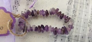 Pulsera Amatista 14 cm