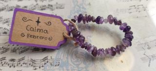 Pulsera Amatista 14 cm