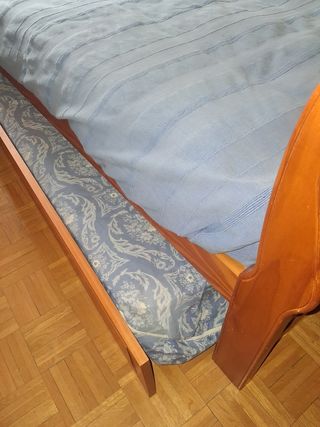 Cama nido de madera maciza