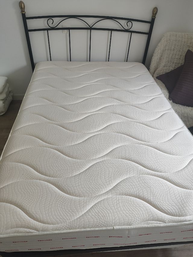 Somier 135cm con colchón