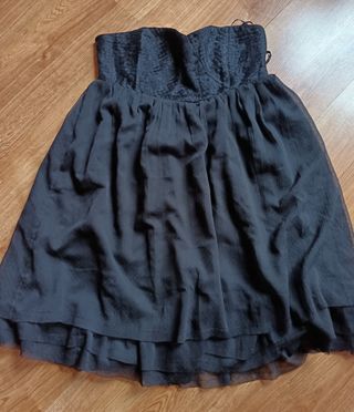 Vestido negro  + torera regalo