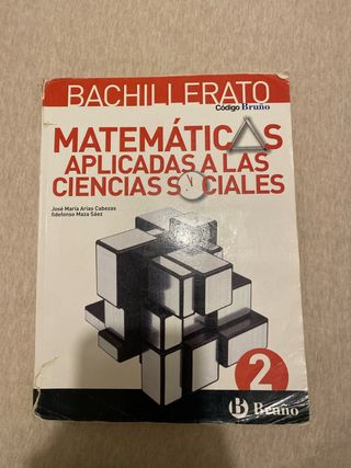 Código Bruño Matemáticas Aplicadas a las Cienci...
