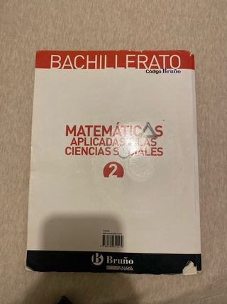 Código Bruño Matemáticas Aplicadas a las Cienci...