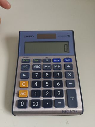 Calculadora Casio MS-100TER II 10 dígitos