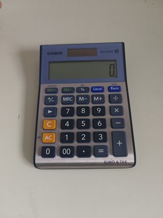 Calculadora Casio MS-100TER II 10 dígitos
