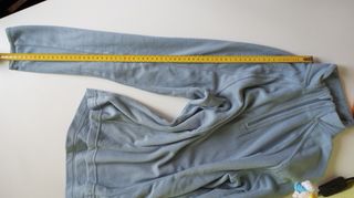 Forro polar mujer gris azulado 
