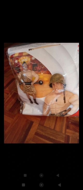 Disfraz musculoso talla única
