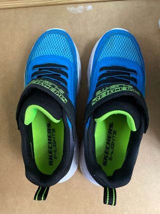 Zapatillas Skechers S-Lights Niños Talla 33