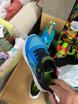 Zapatillas Skechers S-Lights Niños Talla 33
