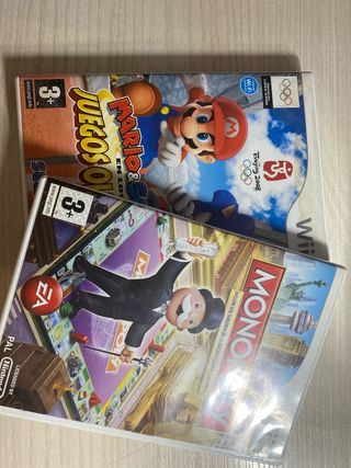 Wii Mario & Sonic en los Juegos Olímpicos + Monopo
