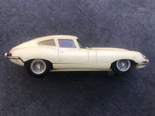 Scalextric Exin Coche Jaguar E-Type Blanco