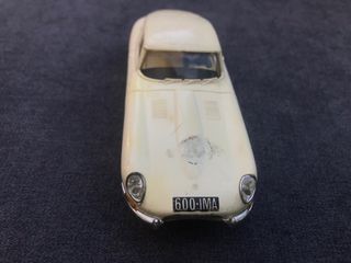 Scalextric Exin Coche Jaguar E-Type Blanco