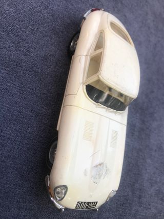 Scalextric Exin Coche Jaguar E-Type Blanco
