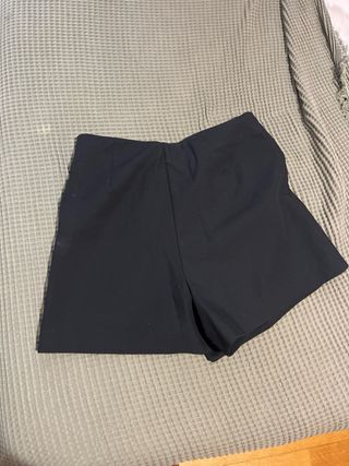 Falda pantalón negra talla XS