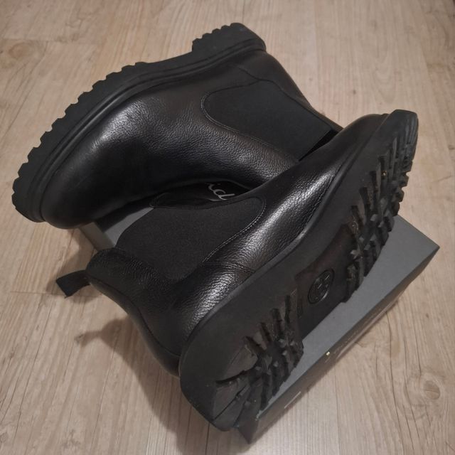 Botas Chelsea Massimo Dutti Talla 44 Negras