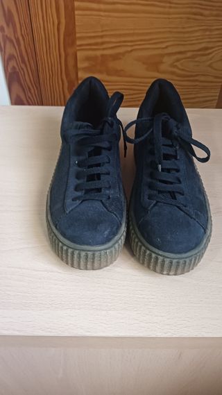 Tenis niña azul marino