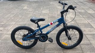 Bicicleta BMX infantil 18 azul