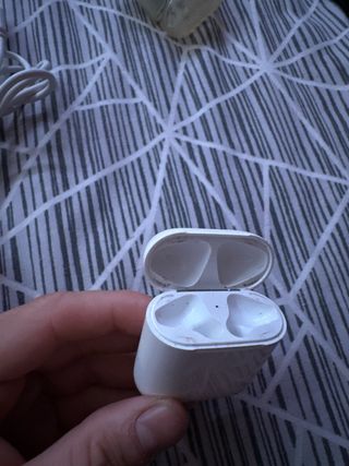 Estuche AirPods Original Apple Blanco.