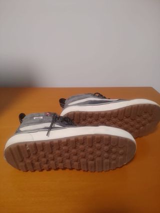 Vans Talla 39 Gris/Blanco