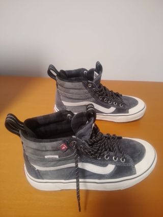 Vans Talla 39 Gris/Blanco