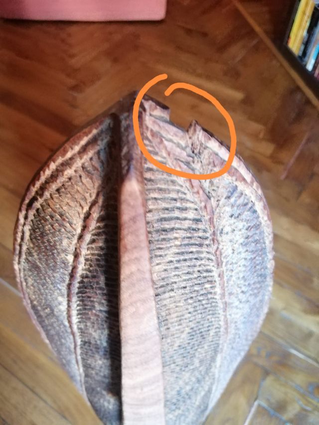 Maschera Africana Legno Anni '70