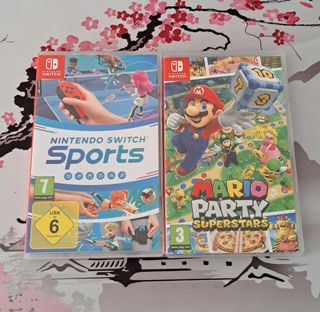 Nintendo Switch Sports y Mario Party Superstars