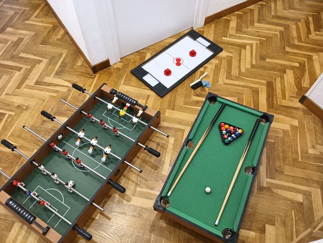 Futbolín de mesa