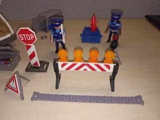 Playmobil Coche Policía + Kit Perro