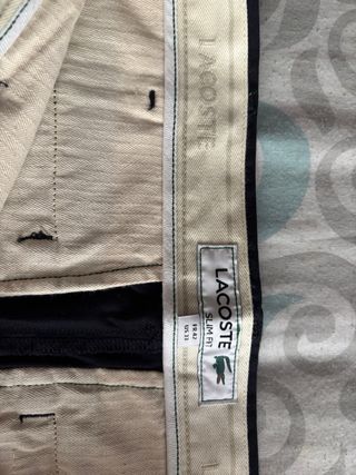 Pantalón corto Lacoste azul