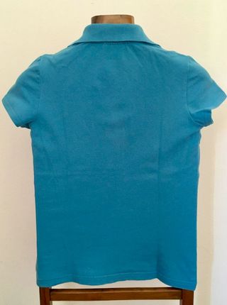 Polo Lacoste donna blu
