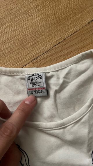 Camiseta Charanga Sirenas Niña Blanca