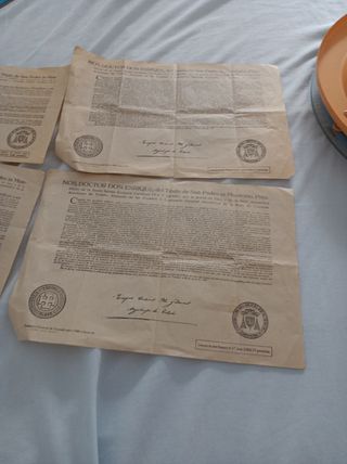 Docto don enrique el título de san pedro