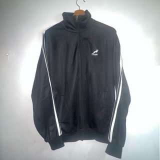 Felpa Gazelle nera con strisce