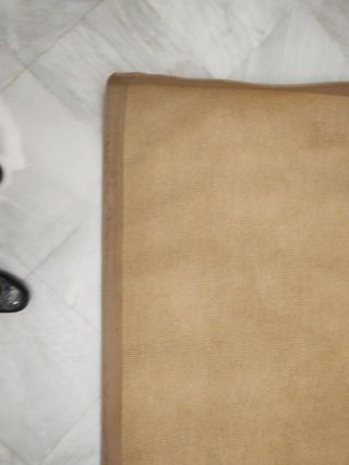 Alfombra de yute natural beige