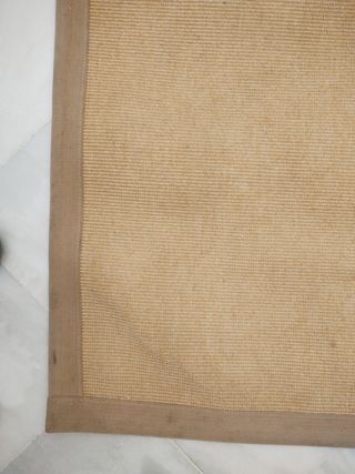 Alfombra de yute natural beige