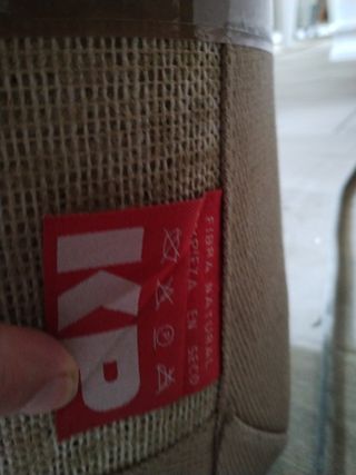 Alfombra de yute natural beige