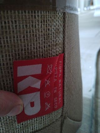 Alfombra de yute natural beige