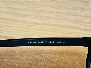 Montura Gafas Emporio Armani Negra