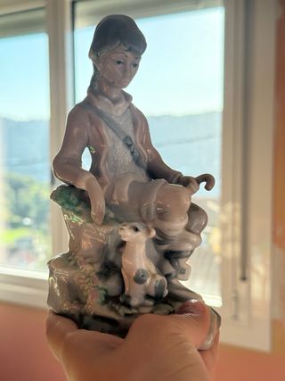 Figuras antiguas de porcelana