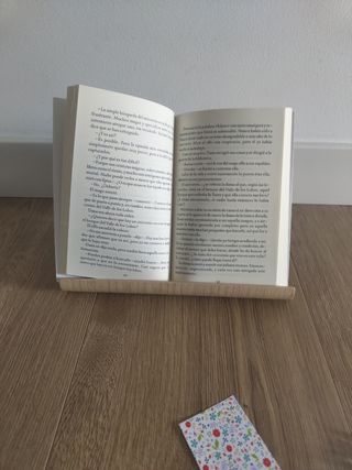 Soporte iPad/Libros Madera